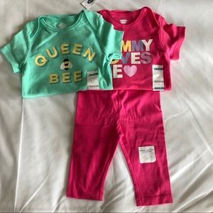 NWT Old Navy  three piece toddler set